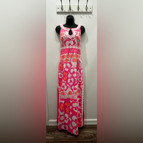 Lilly Pulitzer Multi Pansy Dance Didi Maxi Dress - Picture 2 of 4